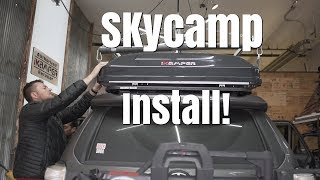 iKamper Skycamp Rhino Rack Backbone Pioneer Platform Install Toyota 4Runner at Altitude Industries [upl. by Huai]