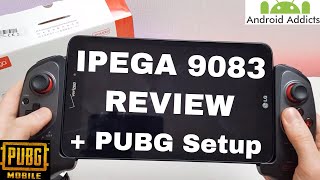 IPEGA 9083s Android Controller Setup and Review PUBG Gameplay [upl. by Irrak]