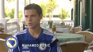 Muhamed Besic quotImamo veliko samopouzdanje nakon turneje u Americiquot [upl. by Siravart259]