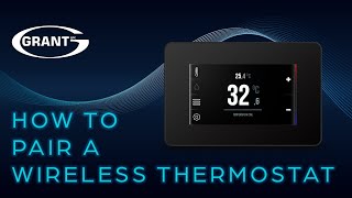 Grant Aerona Smart Controller  Pairing wireless thermostats [upl. by Aubrette]