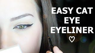 How to PERFECT THE CAT EYE ♡ Eyeliner Tutorial [upl. by Sirraj]