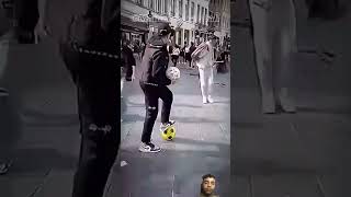 prank on prankster dance edit football skills soccer neymar revenge guy ronaldo messi [upl. by Benedict]