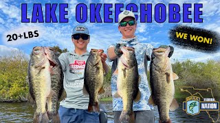 OUR BIGGEST WIN YET 2023 Lake Okeechobee Florida High School Bass Nation Tournament [upl. by Dory]