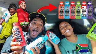 HONEST REVIEW OF PRIME ll SOUTH AFRICAN YOUTUBERS ll ft CaiahM [upl. by Adnotal]