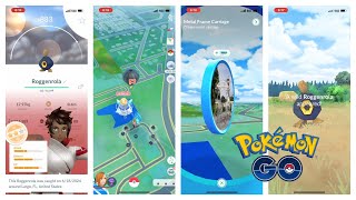 Pokemon Go Roggenrola Spotlight While On Routes [upl. by Wilmar]