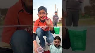 Gift 🎁 inside the water glass experiment funny comedy challenge gift shortsfeed shorts [upl. by Isman]