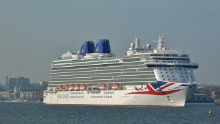 quotBritanniaquot departing from Southampton  10052024 [upl. by Dove246]