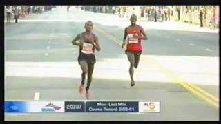 RIP SAMMY WANJIRU  2010 CHICAGO MARATHON  his LAST marathon [upl. by Jezrdna]