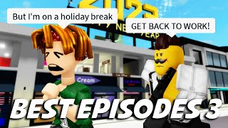 BEST EPISODES COMPILATION 3  ROBLOX Brookhaven 🏡RP  MEME SKETCH [upl. by Kalila839]