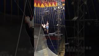 🔥Trapézio training🔥cirquedusoleil disney circo circus acrobatics gymnast trampoline shorts [upl. by Lovato54]