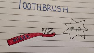 Advertisement on Toothbrush 😁 [upl. by Aznecniv]