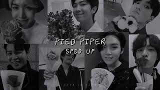 Pied Piper ★ sped up by BTS [upl. by Rebekah298]