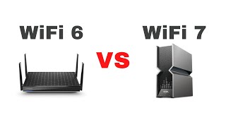 WiFi 6 vs WiFi 7 [upl. by Aplihs396]