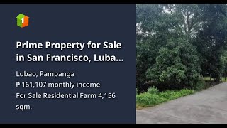 Prime Property for Sale in San Francisco Lubao Pampanga [upl. by Sturrock]