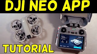 DJI NEO TUTORIAL COMPLETO della DJI FLY APP e consigli sulle impostazioni [upl. by Assiran365]