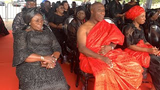 Chief of Staff Madam Frema Opare Arrived at CEO of Domod Roof Limited Mr Kingsley Kwofie funerl [upl. by Hynes]