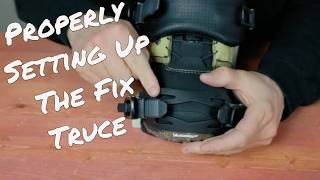 How To Set Up The Fix Truce Snowboard Bindings [upl. by Yeffej131]