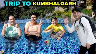 TRIP TO KUMBHALGARH  Day 1  Aayu Pihu ke arguements  Travel Vlog   Aayu and Pihu Show [upl. by Read]