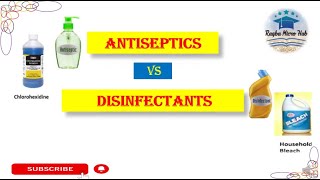 Antiseptic Vs Disinfectant differences microbiologylaboratorydifferenceantisepticdisinfectant [upl. by Atnwahs561]