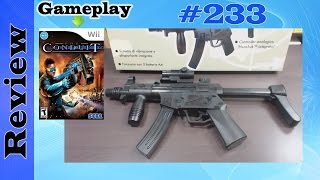 Wii Machine Gun Controller  MP5 Heckler amp Koch Replica  MP5 Rapid Shot Wii Review Gameplay [upl. by Brazee]