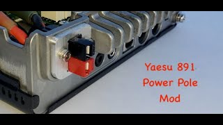 Yaesu 891 Power Pole Mod [upl. by Eniamrehs650]