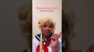 Usagi Tsukino is always starving  Sailor Moon sailormoon animecosplay usagitsukino [upl. by Felita]