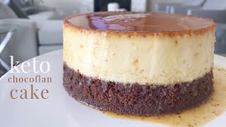 Keto Chocoflan Cake [upl. by Sirref]