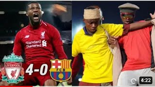 Liverpool vs Barcelona 40 best comeback ever 🤣🤣🤣 Liverpool africanyoutubers asia barcelona [upl. by Camila621]