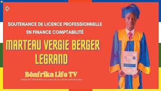 Soutenance Licence Professionnelle MARTEAU VERGIE BERGER LEGRAND [upl. by Leidag]