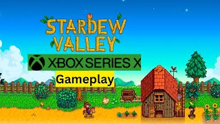 stardewvalley xboxseriesx Live Gameplay  Getting tools upgrades and barncoops today [upl. by Ali]