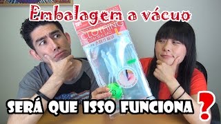 Embalagem à vácuo  Será Que Isso Funciona Ep37 [upl. by Seavir]