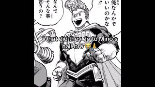 MHA MIRIO’S NEW HAIRCUT 😭🙏🔥💈 [upl. by Richy802]