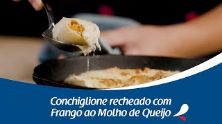 Conchiglione recheado com Frango ao Molho de Queijo [upl. by Irrol235]