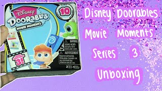 Disney Doorables Movie Moments Series 3 Unboxing [upl. by Mot]