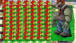 99 Gatling Pea vs Drzomboss  plants vs zombies gaming plantsvszombies plantsvszombieshack [upl. by Zakarias]