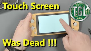 Nintendo Switch Lite with a dead Touchscreen the least fun Ive had with a repair [upl. by Rocco]