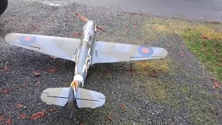 Seagull 33cc Hawker Hurricane Electric Conversion [upl. by Allistir]