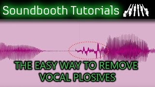 The Easy Way To Remove Vocal Plosives [upl. by God]