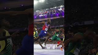 Team USAs Noah Lyles 100m gold medal win was so close he thought Jamaica won [upl. by Jabon762]