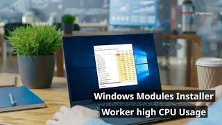 Windows Modules Installer Worker High CPU or DISK usage 7 Solutions 2024 [upl. by Anelagna]