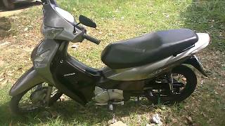 Honda Biz 125 ES 20072008 Prata [upl. by Tildy519]