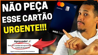 😱URGENTE CARTÃO NEOBANK GLOBAL É GOLPE  não recomendo esse cartão [upl. by Yelsha]