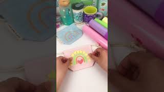 Make Pouch Using PU Heat Transfer Vinyl teckwrapvinyl teckwrapcraft diy [upl. by Otilegna]