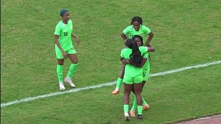 Nigeria vs Cameroon 10 2nd Leg Olympic Qualifiers Highlights [upl. by Alecia624]