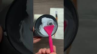 Bleaching black box hair dye part 2 hairdye diyhair colorswatch beauty shorts bleachedhair [upl. by Edita]