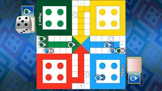 Ludo Game 2 Players  Ludo King 2 Players  Ludo Game Play [upl. by Belak]