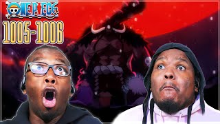 Kaido Shows No Mercy OP  Episode 1005  1006  Reaction [upl. by Moses571]