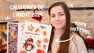 Calendrier de lavent Onirique  Papeterie amp Céramique 2024 🌟🎄 [upl. by Christiano845]