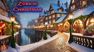 Zurich CHRISTMAS Magic A Tour of the Festive City [upl. by Ellehcen450]