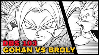 DBS 103  GOHAN VS BROLY GOKU E VEGETA SIM [upl. by Sewole]